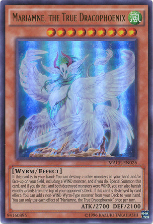 Mariamne, the True Dracophoenix - MACR-EN026 - Ultra Rare - Unlimited