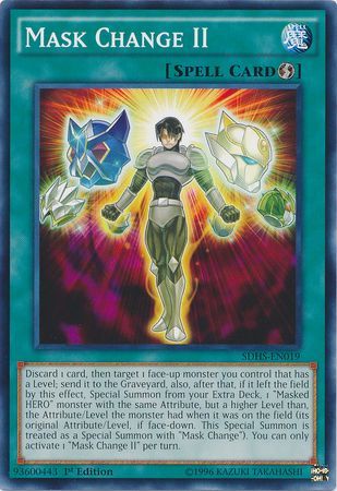 Mask Change II - SDHS-EN019 - Common - 1st Edition