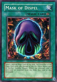 Mask of Dispel - LON-017 - Super Rare - 1st Edition