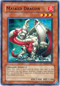 Masked Dragon - DR3-EN026 - Common - Unlimited