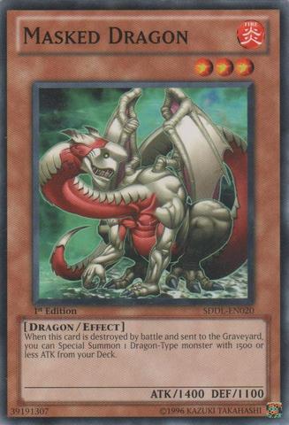 Masked Dragon - SDDL-EN020 - Common - 1st Edition