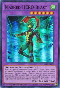 Masked HERO Blast - RATE-ENSE2 - Super Rare - Limited