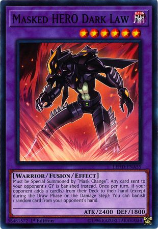 Masked HERO Dark Law - LEHD-ENA35 - Common - 1st Edition