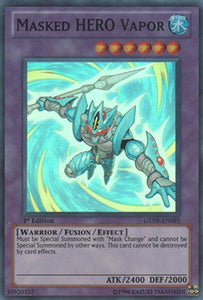 Masked HERO Vapor - GENF-EN095 - Super Rare - 1st Edition