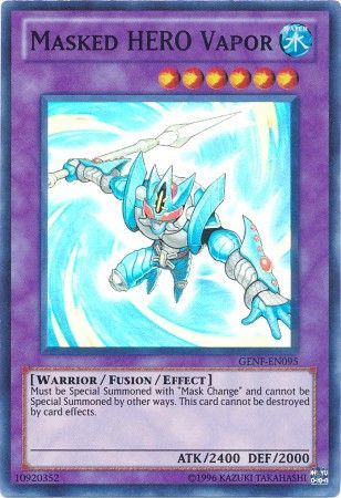 Masked HERO Vapor - GENF-EN095 - Super Rare - Unlimited