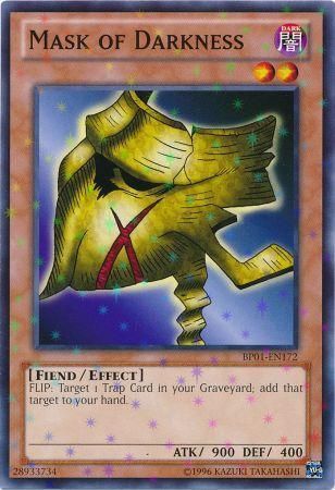 Mask of Darkness - BP01-EN172 - Starfoil Rare - Unlimited