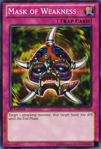 Mask of Weakness - BP02-EN174 - Common - 1st Edition