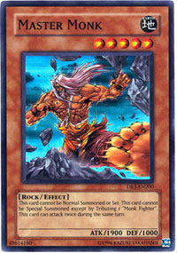 Master Monk - DR3-EN200 - Super Rare - Unlimited