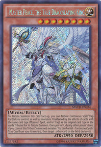 Master Peace, the True Dracoslaying King - MACR-EN024 - Secret Rare - Unlimited