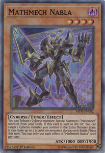 Mathmech Nabla - MYFI-EN002 - Super Rare - 1st Edition