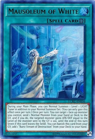 Mausoleum of White - LCKC-EN036 - Ultra Rare - Unlimited