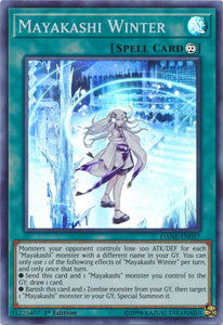 Mayakashi Winter - DANE-EN057 - Super Rare - Unlimited