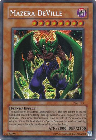 Mazera DeVille - AST-111 - Secret Rare - Unlimited