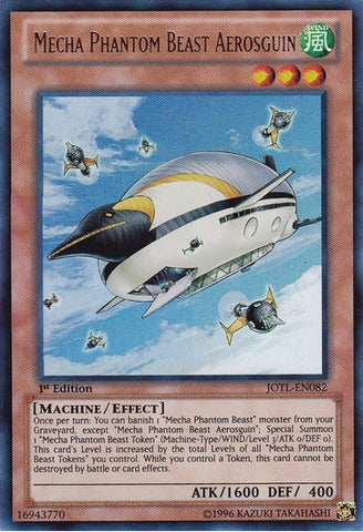 Mecha Phantom Beast Aerosguin - JOTL-EN082 - Ultra Rare - 1st Edition