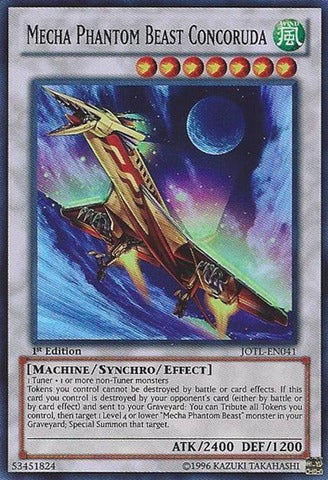 Mecha Phantom Beast Concoruda - JOTL-EN041 - Super Rare - 1st Edition