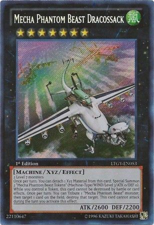 Mecha Phantom Beast Dracossack - LTGY-EN053 - Secret Rare - 1st Edition