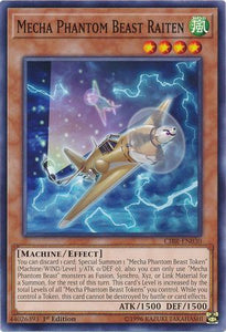 Mecha Phantom Beast Raiten - CIBR-EN030 - Common - 1st Edition