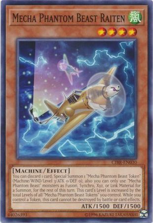 Mecha Phantom Beast Raiten - CIBR-EN030 - Common - Unlimited