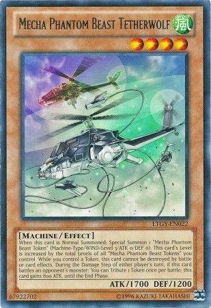 Mecha Phantom Beast Tetherwolf - LTGY-EN022 - Rare - Unlimited