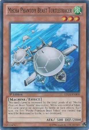 Mecha Phantom Beast Turtletracer - LTGY-EN000 - Super Rare - 1st Edition