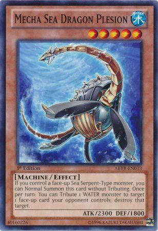 Mecha Sea Dragon Plesion - ABYR-EN033 - Common - 1st Edition