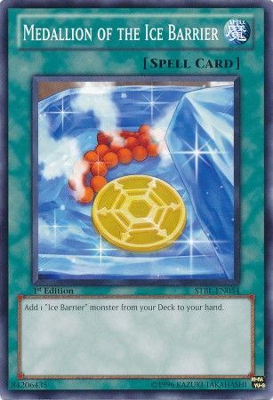 Medallion of the Ice Barrier - STBL-EN054 - Common - 1st Edition