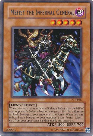 Mefist the Infernal General - DCR-066 - Rare - Unlimited