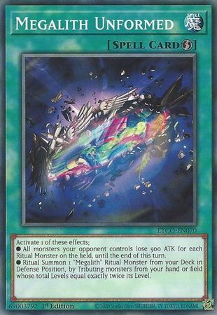 Megalith Unformed - ETCO-EN070 - Common - 1st Edition