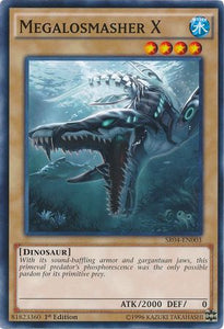 Megalosmasher X - SR04-EN003 - Common - 1st Edition