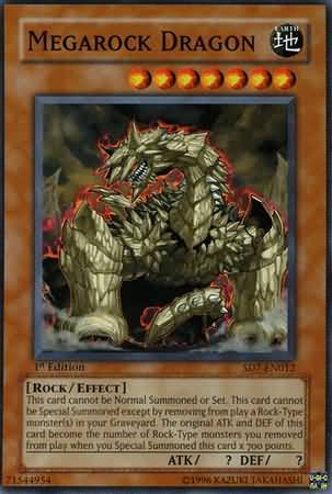 Megarock Dragon - SD7-EN012 - Common - 1st Edition