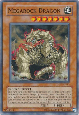 Megarock Dragon - SD7-EN012 - Common - Unlimited