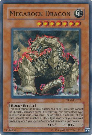 Megarock Dragon - TLM-EN015 - Super Rare - 1st Edition