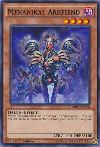 Mekanikal Arkfiend - MP17-EN236 - Common - 1st Edition