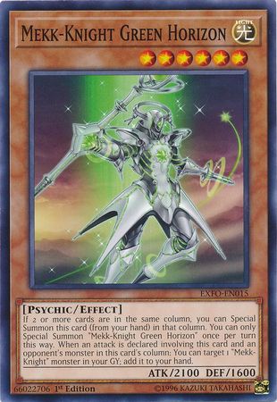 Mekk-Knight Green Horizon - EXFO-EN015 - Common - 1st Edition