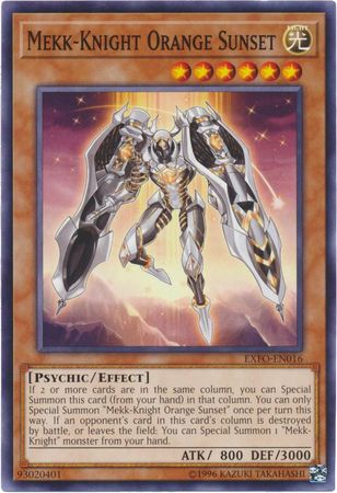 Mekk-Knight Orange Sunset - EXFO-EN016 - Common - Unlimited