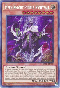 Mekk-Knight Purple Nightfall - EXFO-EN020 - Secret Rare - Unlimited