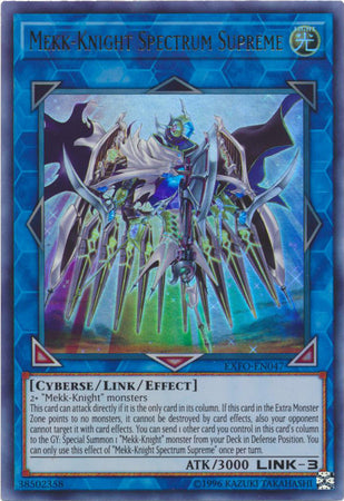 Mekk-Knight Spectrum Supreme - EXFO-EN047 - Ultra Rare - Unlimited