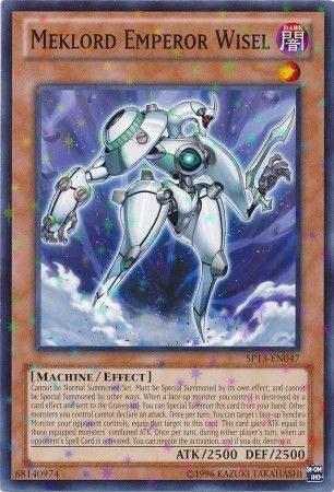 Meklord Emperor Wisel - SP13-EN047 - Starfoil Rare - Unlimited