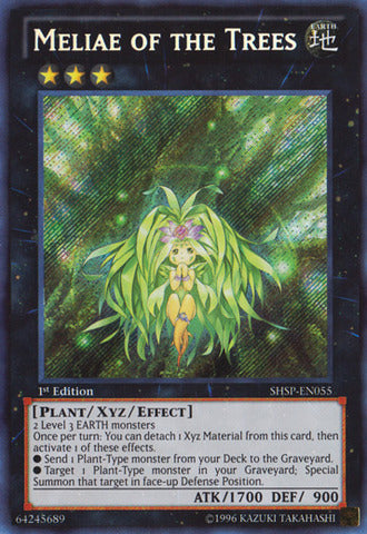 Meliae of the Trees - SHSP-EN055 - Secret Rare - 1st Edition