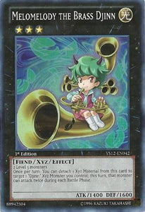 Melomelody the Brass Djinn - SP14-EN030 - Starfoil Rare - 1st Edition