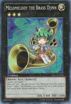 Melomelody the Brass Djinn - SP14-EN030 - Starfoil Rare - 1st Edition