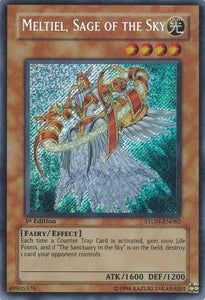 Meltiel, Sage of the Sky - STON-EN062 - Secret Rare - 1st Edition