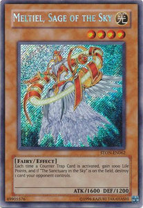 Meltiel, Sage of the Sky - STON-EN062 - Secret Rare - Unlimited