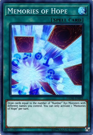 Memories of Hope - DANE-EN099 - Super Rare - Unlimited
