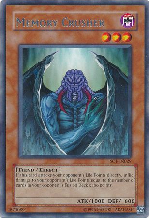 Memory Crusher - SOI-EN029 - Rare - Unlimited