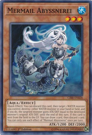 Mermail Abyssnerei - CIBR-EN028 - Common - 1st Edition