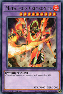 Metalfoes Crimsonite - TDIL-EN045 - Rare - 1st Edition