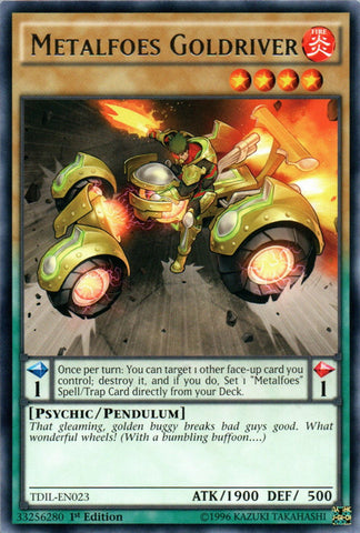 Metalfoes Goldriver - TDIL-EN023 - Rare - 1st Edition