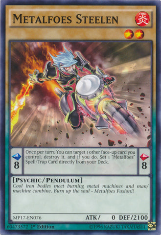 Metalfoes Steelen - MP17-EN076 - Common - 1st Edition