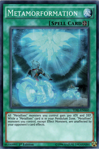 Metamorformation - TDIL-EN060 - Super Rare - 1st Edition